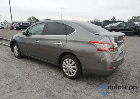 2015 Nissan Sentra S из США, поврежденный, VIN 3N1AB7AP1FY350340